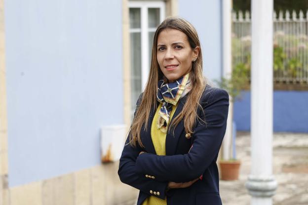 Ceila Fernández preside desde junio la Comisión de Formación de la Cámara de Comercio de Avilés. / ARNALDO GARCÍA